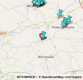 Mappa Via Tommaso Giachini, 62010 Montelupone MC, Italia (5.5675)