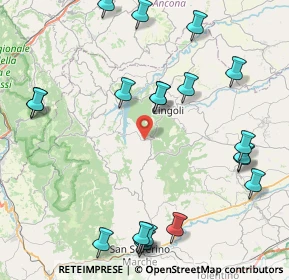 Mappa Località S. Angelo Castel, 62011 Cingoli MC, Italia (10.779)