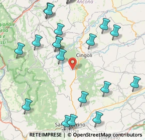 Mappa Località S. Angelo Castel, 62011 Cingoli MC, Italia (10.6575)