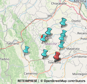 Mappa Località S. Angelo Castel, 62011 Cingoli MC, Italia (12.97467)
