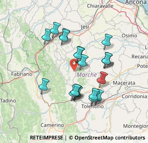 Mappa Località S. Angelo Castel, 62011 Cingoli MC, Italia (12.891)