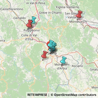 Mappa Strada Statale 222 Chiantigiana, 53035 Monteriggioni SI, Italia (11.155)