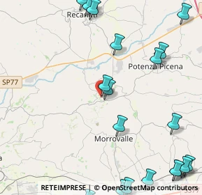 Mappa Piazza del Comune, 62010 Montelupone MC, Italia (6.427)