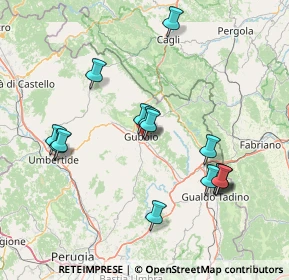 Mappa Via P. da Palestrina, 06024 Gubbio PG, Italia (15.81733)