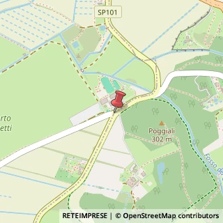 Mappa Strada del Pian del Lago, 74, 53035 Monteriggioni, Siena (Toscana)