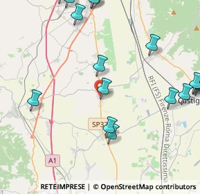 Mappa 52048 Montagnano AR, Italia (5.89389)