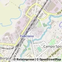 Mapa Fabriano