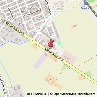 Mappa Via Aurelia, 64, 57016 Rosignano Marittimo, Livorno (Toscana)