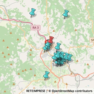 Mappa Via Toscana, 53035 Belverde SI, Italia (3.527)