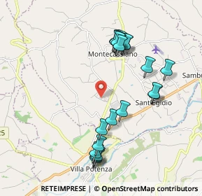 Mappa Via dell'Artigianato, 62010 Montecassiano MC, Italia (2.047)