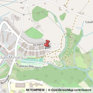 Mappa Via Perlan, 53, 53100 Siena, Siena (Toscana)