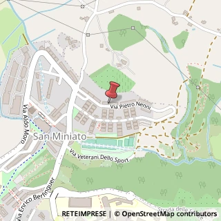 Mappa Via Pietro Nenni, 13, 53100 Siena, Siena (Toscana)