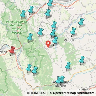 Mappa Contrada Coldigioco, 62021 Apiro MC, Italia (10.4335)