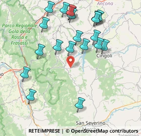 Mappa Contrada Coldigioco, 62021 Apiro MC, Italia (9.03)