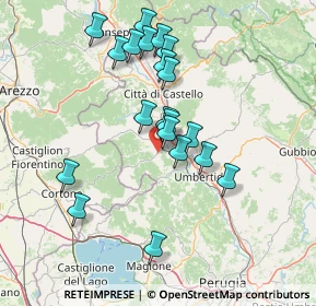 Mappa Via Agricola, 06019 Umbertide PG, Italia (14.125)