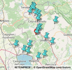 Mappa Via Agricola, 06019 Umbertide PG, Italia (15.568)