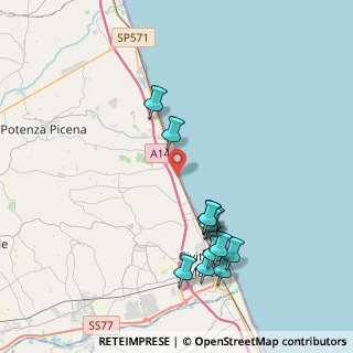Mappa Via 62012, 62012 Civitanova Marche MC, Italia (4.22667)