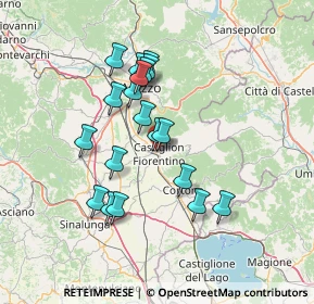 Mappa Via Della Madonna del Rivaio, 52043 Castiglion Fiorentino AR, Italia (12.76211)