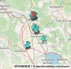 Mappa Via Gaci Enea, 52043 Castiglion fiorentino AR, Italia (11.03471)