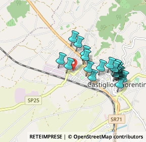 Mappa Via Gaci Enea, 52043 Castiglion fiorentino AR, Italia (0.8595)