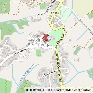 Mappa Via Fiorita, 12, 53019 Castelnuovo Berardenga, Siena (Toscana)