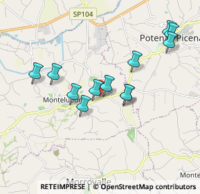 Mappa Contrada S. Martino, 62010 Montelupone MC, Italia (1.78)