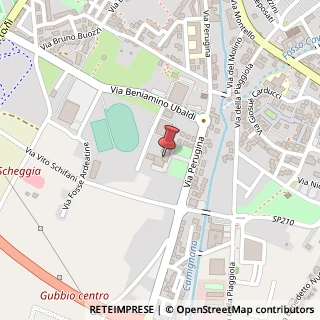 Mappa Via Perugina, 74, 06024 Gubbio, Perugia (Umbria)