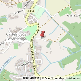 Mappa Via del paradiso 3, 53019 Castelnuovo Berardenga, Siena (Toscana)