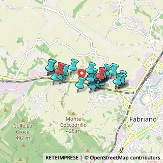 Mappa Cortina S. Nicolò, 60044 Fabriano AN, Italia (0.5931)