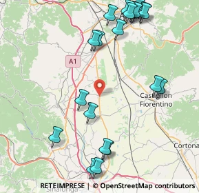 Mappa SP327, 52048 Montagnano AR, Italia (10.614)