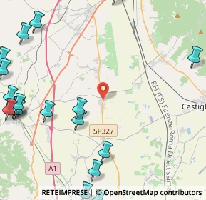 Mappa SP327, 52048 Montagnano AR, Italia (6.8925)