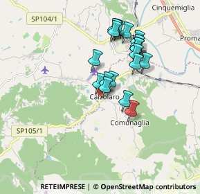 Mappa Via del Lavoro, 06019 Umbertide PG, Italia (1.5815)