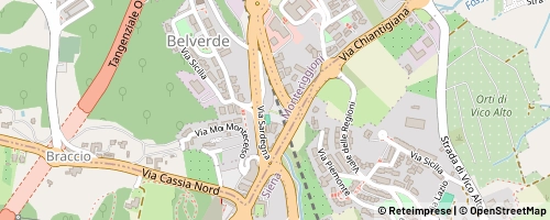 Mappa Siena