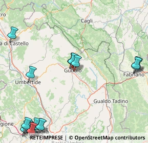 Mappa Via Giuseppe Verdi, 06024 Gubbio PG, Italia (25.90118)