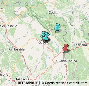 Mappa Via Giuseppe Verdi, 06024 Gubbio PG, Italia (4.47545)