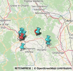 Mappa Via della Società Operaia, 53019 Castelnuovo Berardenga SI, Italia (12.16)