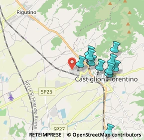 Mappa Via Maestri Del Lavoro D`Italia, 52043 Castiglion Fiorentino AR, Italia (1.79273)