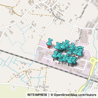 Mappa Via Maestri Del Lavoro D`Italia, 52043 Castiglion Fiorentino AR, Italia (0.21034)