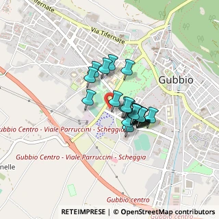 Mappa Gubbio, 06024 Gubbio PG, Italia (0.27778)
