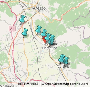 Mappa Via S. Antonino, 52043 Castiglion Fiorentino AR, Italia (5.91667)