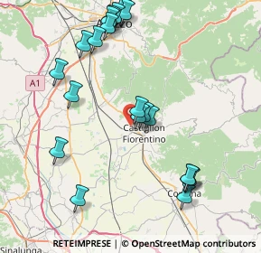 Mappa Via S. Antonino, 52043 Castiglion Fiorentino AR, Italia (9.089)