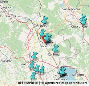Mappa Via S. Antonino, 52043 Castiglion Fiorentino AR, Italia (18.6255)