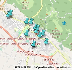 Mappa Via Campo di Marte, 06024 Gubbio PG, Italia (0.775)