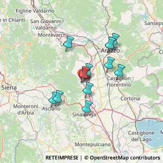 Mappa Via S. D'Acquisto, 52048 Monte San Savino AR, Italia (11.81923)