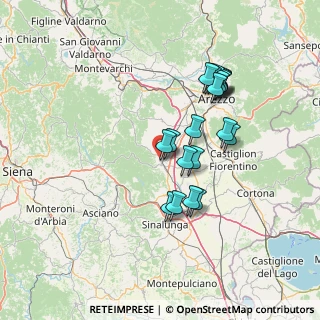 Mappa Via S. D'Acquisto, 52048 Monte San Savino AR, Italia (13.392)