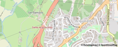 Mappa Siena