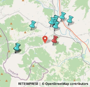 Mappa Via del Refari 2 Calzolaro di, 06019 Umbertide PG, Italia (3.97917)