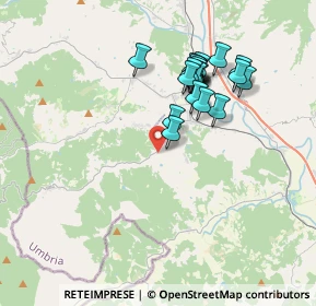 Mappa Via del Refari 2 Calzolaro di, 06019 Umbertide PG, Italia (3.4075)