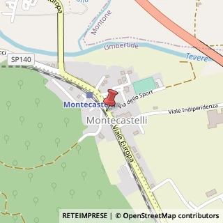 Mappa 06019 Montecastelli PG, Italia, 06019 Umbertide, Perugia (Umbria)