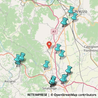 Mappa Via Milaneschi, 52048 Monte San Savino AR, Italia (11.5475)